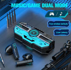 True Wireless Stereo Earbuds Bluetooth 5.49 with Charging Case — Portable Bluetooth Earbuds for Calls & Music