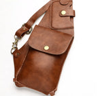 Men’s Shoulder Holster Bag – Vintage Crossbody Sling Pouch