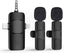 Dual Wireless Lavalier Microphone Set – Plug & Play Mini Mic