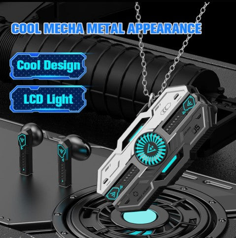 True Wireless Stereo Earbuds Bluetooth 5.49 with Charging Case — Portable Bluetooth Earbuds for Calls & Music