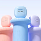 Awei T68 ENC Wireless Earphone Noise Cancelling Bluetooth 5.3 Headphone 4 Mic ENC HD Call TWS Earbuds Deep Bass Earphones (Black)