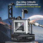 awei Original T63 Gamer Earphones | Bluetooth 5.3 Headphones | Wireless Headset Waterproof | TWS Call Dual Mode Gaming Headset With Mic | Long Battery Life (Black)