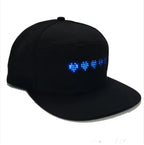 Bluetooth LED Cap with App-Controlled Display – Programmable Hat