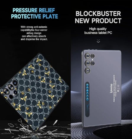 Smart Tablet S24 Ultra 10.1" Android Tablet with Keyboard