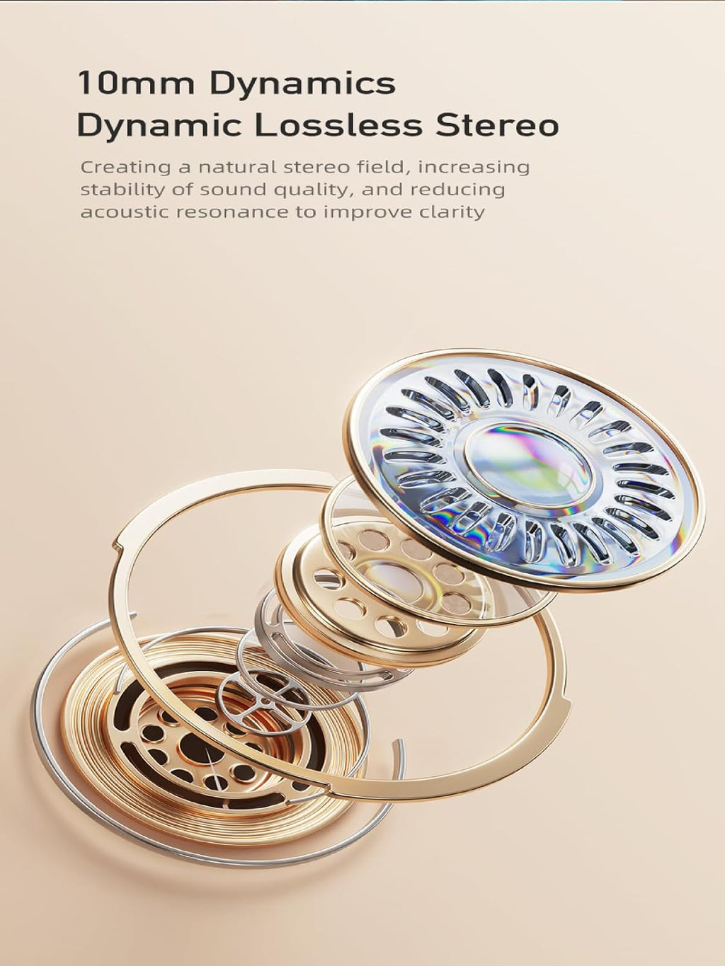 Awei T86 ENC Noise Canceling Earphones Wireless Bluetooth Earbuds HiFi Stereo Headphones with Digital Display Charging Case (Black)