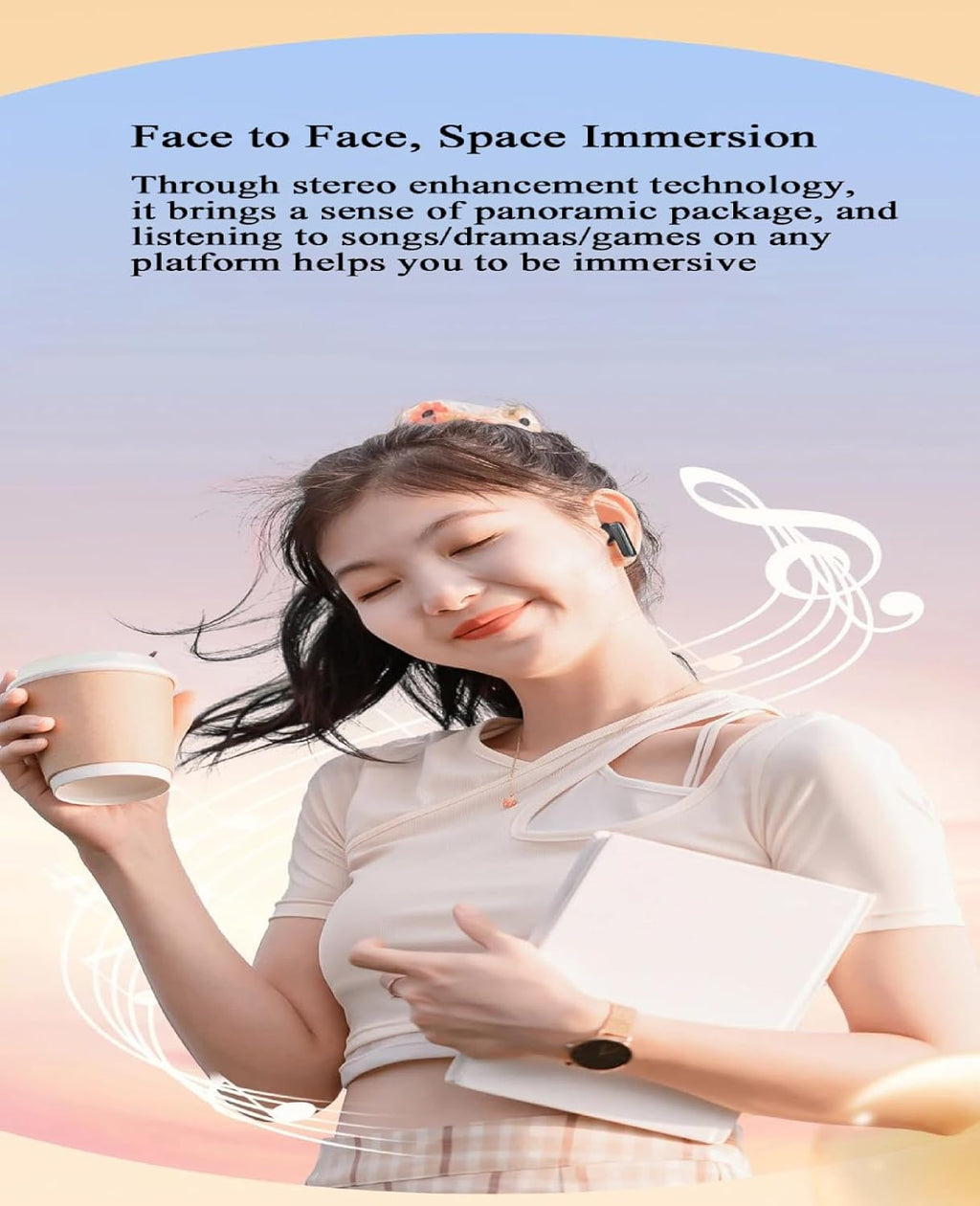 Awei T87 TWS Earbuds Wireless Bluetooth Earphones With Mic HD Call Noise Reduction Headphones Hifi Sound Music Headset Gamer (White)