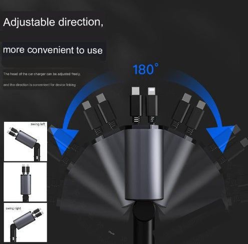 4 In 1 Retractable Charger Secondary image