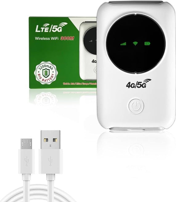 4G 5G Wireless WiFi Router 300Mbps Portable Hotspot