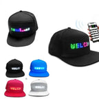 Bluetooth LED Cap with App-Controlled Display – Programmable Hat