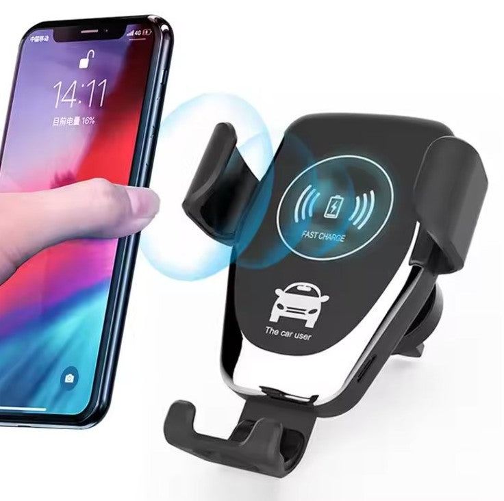 Auto Clamping Wireless Car Charger Mount – 10W Fast Charge